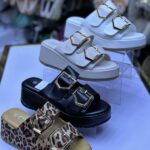 Sabot uni double ceinture réglable -4001